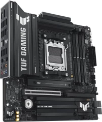 Материнская плата Asus TUF GAMING B850M-PLUS WIFI SocketAM5 AMD B850 4xDDR5 mATX AC`97 8ch(7.1) 2.5Gg RAID+HDMI+DP