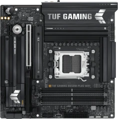 Материнская плата Asus TUF GAMING B850M-PLUS WIFI Socket AM5 AMD B850 4xDDR5 mATX AC`97 8ch(7.1) 2.5Gg RAID+HDMI+DP