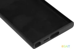 Чехол (клип-кейс) Samsung для Samsung Galaxy S24 Ultra Vegan Leather Case S24 Ultra черный (GP-FPS928HCABR)