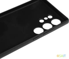 Чехол (клип-кейс) Samsung для Samsung Galaxy S24 Ultra Vegan Leather Case S24 Ultra черный (GP-FPS928HCABR)