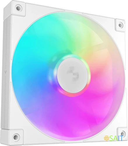 Вентилятор для корпуса Deepcool FD14 ARGB 140х140x25 белый 4-pin 25.6дБ (R-FD14-WHAPN1-G) Ret