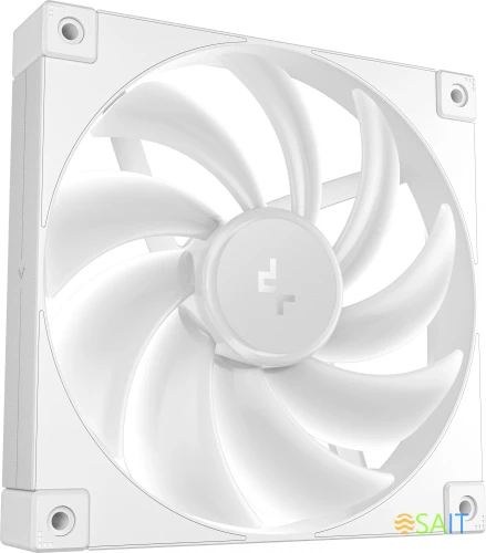 Вентилятор для корпуса Deepcool FD14 ARGB 140х140x25 белый 4-pin 25.6дБ (R-FD14-WHAPN1-G) Ret