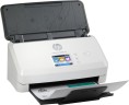 Сканер протяжный HP ScanJet Pro N4000 snw1 (6FW08A) A4 белый/черный
