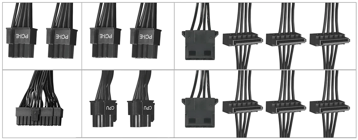 Блок питания Bloody ATX 700W BD-PS700W 80 PLUS WHITE (20+4pin) APFC 120mm fan 6xSATA RTL