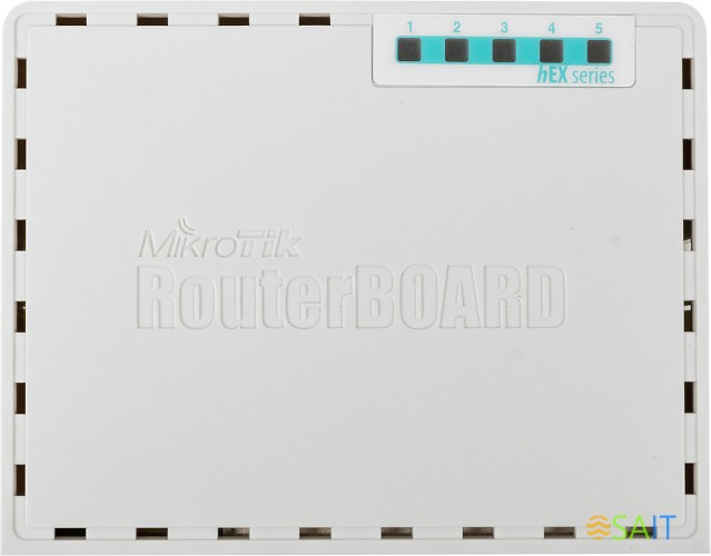 Роутер MikroTik hEX (RB750GR3) 10/100/1000BASE-TX белый