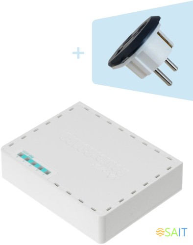 Роутер MikroTik hEX (RB750GR3) 10/100/1000BASE-TX белый