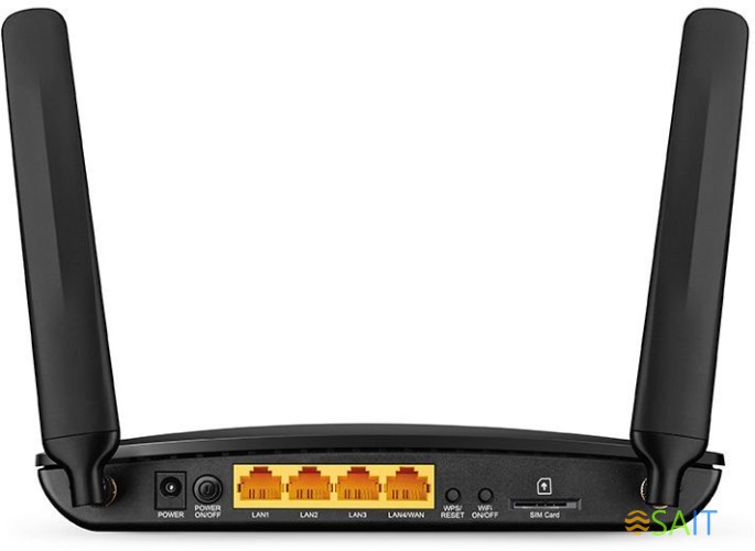 Роутер беспроводной TP-Link Archer MR400 AC1200 10/100BASE-TX черный