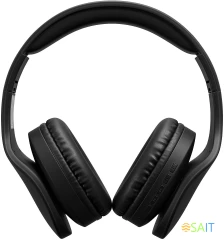 Гарнитура накладные Digma BT-17 черный беспроводные bluetooth оголовье (BT17B)