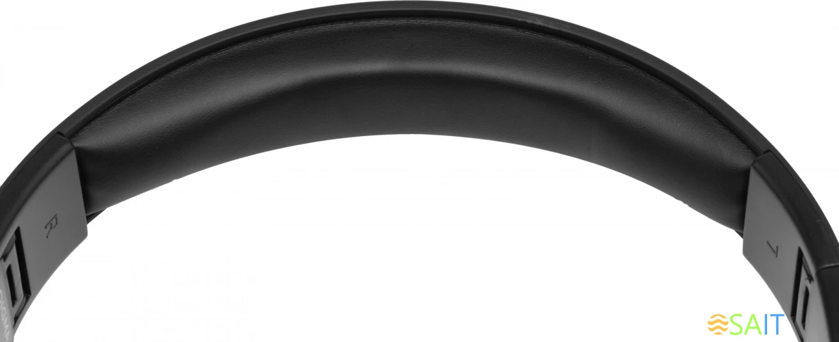 Гарнитура накладные Digma BT-17 черный беспроводные bluetooth оголовье (BT17B)