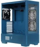 Корпус Montech Sky Two Morocco голубой без БП ATX 3x140mm 2xUSB3.0 audio bott PSU