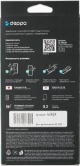 Защитное стекло для экрана Deppa 62827 для Honor 50 lite 2.5D 1шт.
