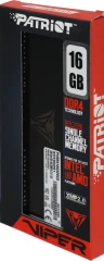 Память DDR4 16GB 3200MHz Patriot PVSR416G320C8 Viper Steel RGB RTL Gaming PC4-25600 CL18 DIMM 288-pin 1.35В dual rank с радиатором Ret