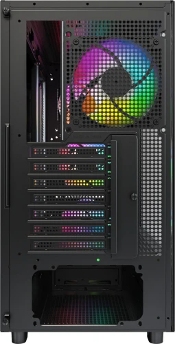 Корпус Montech XR Wood черный без БП ATX 9x120mm 4x140mm 2xUSB3.0 audio bott PSU