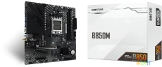 Материнская плата Biostar B850MT2-E DJ SocketAM5 AMD B850 2xDDR5 mATX AC`97 8ch(7.1) 2.5Gg RAID+HDMI+DP
