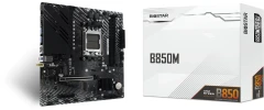 Материнская плата Biostar B850MT2-E DJ SocketAM5 AMD B850 2xDDR5 mATX AC`97 8ch(7.1) 2.5Gg RAID+HDMI+DP