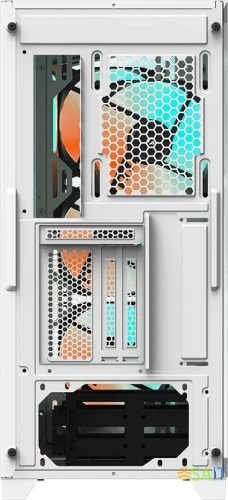 Корпус Gigabyte C301G белый без БП ATX 3x120mm 5x140mm 2xUSB3.0 audio bott PSU