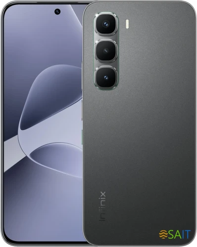 Смартфон Infinix X6886 Hot 60 Pro + 256Gb 8Gb черный моноблок 3G 4G 6.78" 1220x2712 Android 15 50Mpix 802.11 a/b/g/n/ac NFC GPS Protect