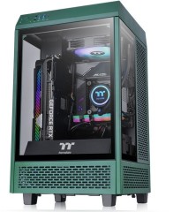 Корпус Thermaltake The Tower 100 Racing зеленый без БП miniITX 1x120mm 3x140mm 2xUSB3.0 audio bott PSU