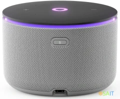 Умная колонка Yandex Станция Мини 3 Про Алиса серый 18W 1.0 BT/Wi-Fi (YNDX-00059GRY)