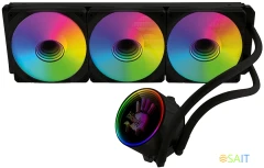 Система водяного охлаждения Bloody BD-LC360ARGB1 ARGB Soc-AM5/AM4/1151/1200/2066/1700 черный 4-pin 22-35dB Al+Cu 300W 1500gr Ret (BD-LC360ARGB1-BK)