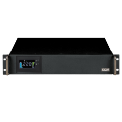 Источник бесперебойного питания Powercom King Pro RM KIN-1500AP LCD 1200Вт 1500ВА черный APC Powercom King Pro RM KIN-1500AP LCD