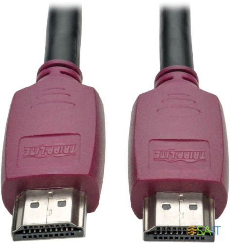 Кабель аудио-видео Tripplite HDMI (m)/HDMI (m) 1.8м. позолоч.конт. черный (P569-006-CERT)