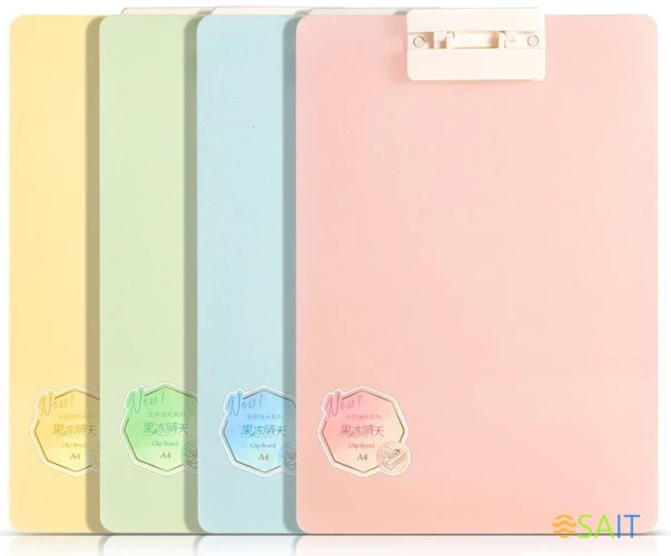 Папка-планшет Deli PE107 A4 полипропилен ассорти