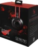 Наушники с микрофоном A4Tech Bloody G200 черный/красный 2м мониторные оголовье (G200  AUX3.5-4PIN +USB)