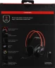Наушники с микрофоном A4Tech Bloody G200 черный/красный 2м мониторные оголовье (G200  AUX3.5-4PIN +USB)