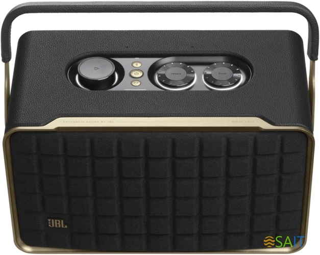 Колонка порт. JBL Authentics 300 Google Assistant, Amazon Alexa черный 100W 2.1 BT 4800mAh (JBLAUTH300BLKUK)