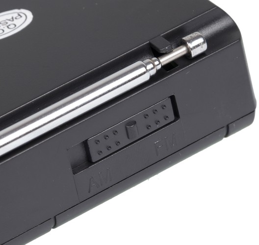 Радиоприемник портативный Hyundai H-PSR130 черный