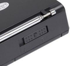 Радиоприемник портативный Hyundai H-PSR130 черный