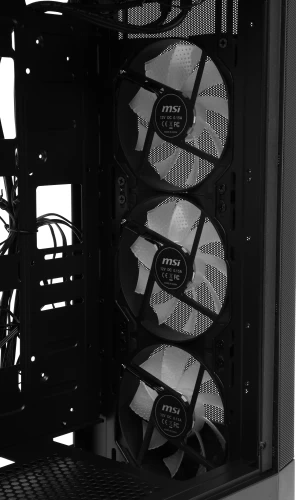 Корпус MSI MAG FORGE 112R черный без БП ATX 2x120mm 4x140mm 2xUSB3.0 audio bott PSU