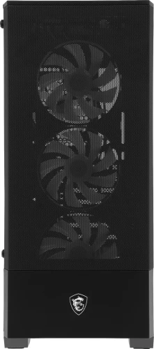 Корпус MSI MAG FORGE 112R черный без БП ATX 2x120mm 4x140mm 2xUSB3.0 audio bott PSU