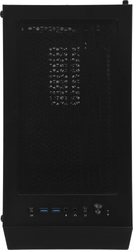 Корпус MSI MAG FORGE 112R черный без БП ATX 2x120mm 4x140mm 2xUSB3.0 audio bott PSU