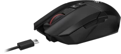 Мышь A4Tech Bloody R36 Ultra черный оптическая 12000dpi беспров. USB 7but