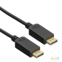 Кабель аудио-видео Buro V.1.2 DisplayPort (m)/DisplayPort (m) 2м. позолоч.конт. черный (BHP DPP_1.2-2)
