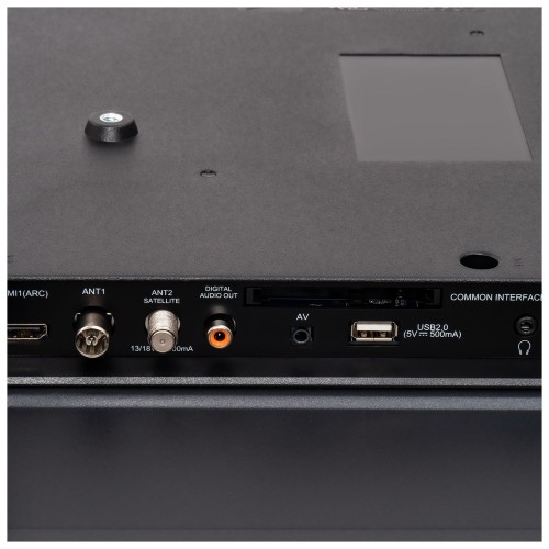 Телевизор LED Hyundai 43" H-LED43BU7003 Яндекс.ТВ Frameless черный 4K Ultra HD 60Hz DVB-T DVB-T2 DVB-C DVB-S DVB-S2 USB WiFi Smart TV