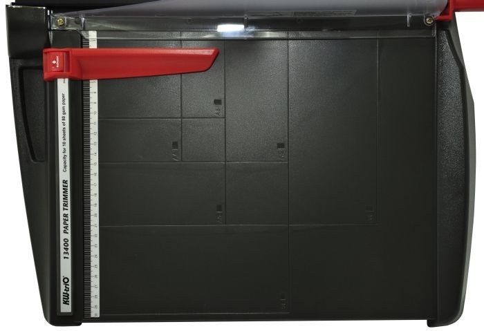 Резак сабельный Kw-Trio 13400 A4/10лист./343мм/ручн.прижим/защитный экран