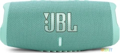 Колонка порт. JBL Charge 5 бирюзовый 40W 2.0 BT 15м 7500mAh (без.бат) (JBLCHARGE5TEAL)