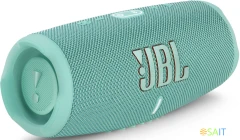 Колонка порт. JBL Charge 5 бирюзовый 40W 2.0 BT 15м 7500mAh (без.бат) (JBLCHARGE5TEAL)