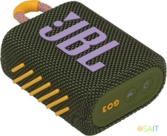 Колонка порт. JBL GO 3 зеленый 4.2W 1.0 BT (JBLGO3GRN)
