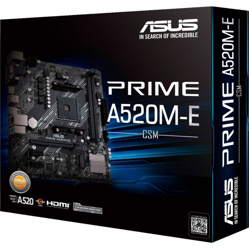 Материнская плата ASUS PRIME A520M-E/CSM (90MB1510-M0EAYC)