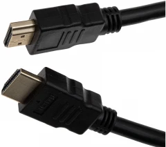 Кабель аудио-видео Cactus CS-HDMI.1.4-1.8 HDMI (m)/HDMI (m) 1.8м. позолоч.конт. черный