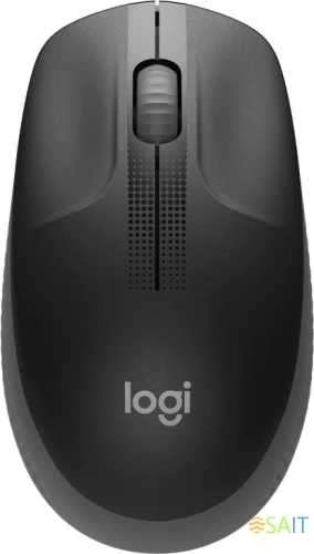 Мышь Logitech M190 черный/темно-серый оптическая 1000dpi беспров. USB для ноутбука 2but (910-005905/910-005902)