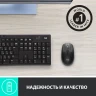 Мышь Logitech M190 черный/темно-серый оптическая 1000dpi беспров. USB для ноутбука 2but (910-005905/910-005902)