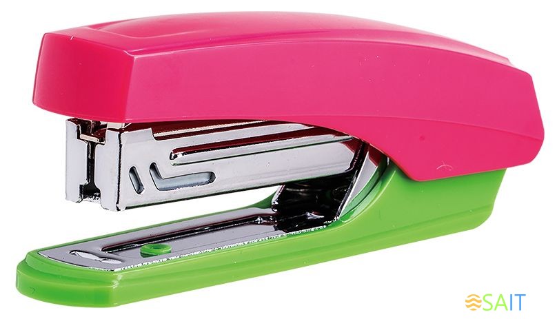 Степлер ручной Deli E0246 N10 (12листов) ассорти 50скоб коробка