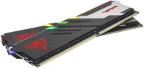 Память DDR5 2x24GB 6000MHz Patriot PVVR548G600C30K Viper Venom RGB RTL Gaming PC5-48000 CL30 DIMM 288-pin 1.45В kit с радиатором Ret