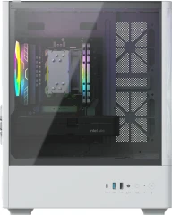 ПК Teclast G03 Ryzen 5 7500F (3.7) 32Gb SSD1Tb Arc B580 12Gb Windows 11 Pro GbitEth WiFi BT 500W белый (G03 7500F32G1TB580WKRU)