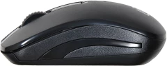 Мышь Оклик 445MW черный оптическая 1600dpi беспров. USB 3but (945817)